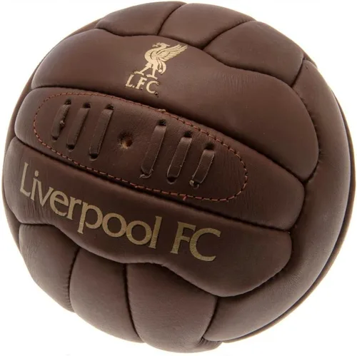 Vista 2 de Hy-Pro - Balón de la herencia del Liverpool F.C con licencia oficial, talla 5, marrón, mercancía, coleccionable para niños y adultos