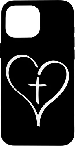 Vista 19 de Blessed Christian Heart Jesus Cross Christian Catholics Cute Case for iPhone 16