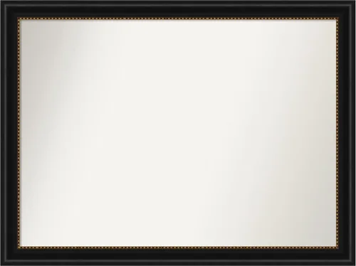 Vista 245 de Amanti Art Espejo personalizado, gran espejo de baño estrecho, espejo de pared o espejo de tocador de baño sobre el fregadero (24 x 24 pulgadas)