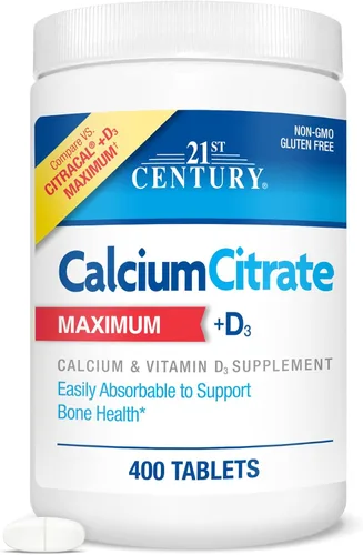 Vista 10 de 21st Century Citrate Plus D cápsulas máximas, 120 unidades, 27492, Cápsulas, 1