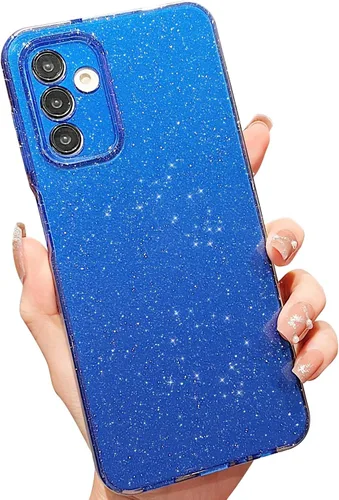 Vista 8 de MINSCOSE Funda compatible con Samsung Galaxy A14 5G, bonita funda delgada con purpurina fina, a prueba de golpes, de TPU para mujeres y niñas