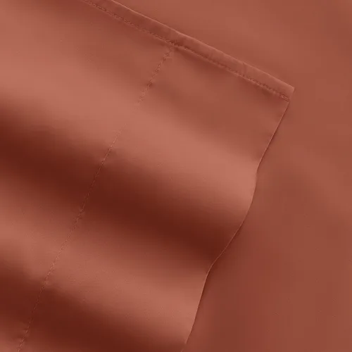 Vista 27 de Merit Linens Juego de sábanas de microfibra sólida ultra suave con fundas de almohada adicionales, tamaño individual, aguamarina