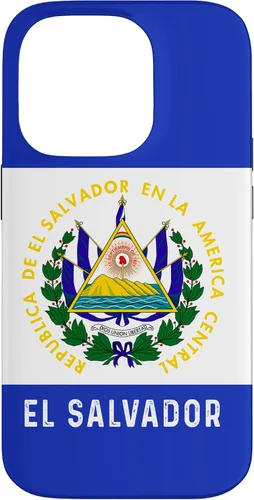 Vista 17 de El Salvador Carcasa de Teléfono Celulares Con Bandera Y Mapa - Carcasa para iPhone 17