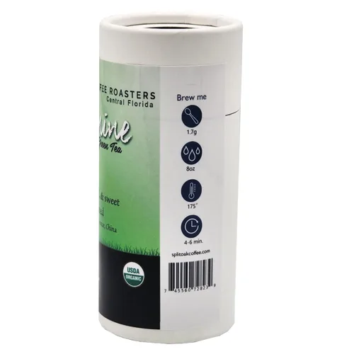 Vista 4 de Té verde orgánico de hojas sueltas, té verde jazmín, salud, fuerte y natural té de hojas puras. El mejor té verde orgánico, desayuno súper verde