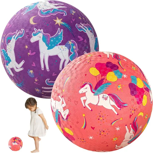 Vista 11 de PlayZap Paquete de 2 pelotas de juego para niños pequeños, pelotas de dinosaurio para niños de 3 a 12 años, bolas de goma inflables de 8.5 pulgadas