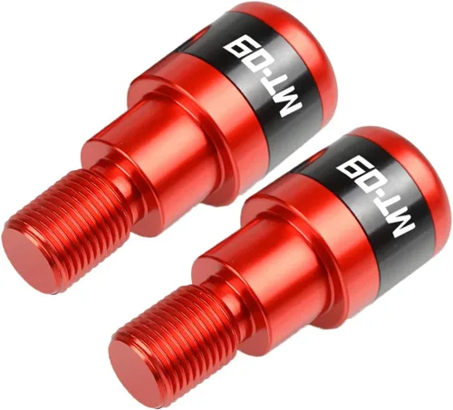 Vista 9 de Para Yamaha MT-09 FZ-09 2014 2015 2016 MT09 FZ09 MT FZ 09 Accesorios de motocicleta Manillar Grips Mano extremos Cap (Color : A Negro)
