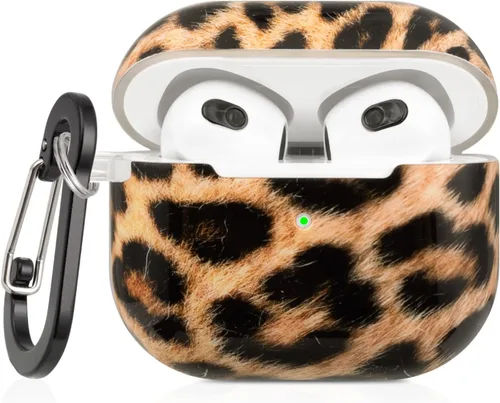 Vista 8 de Funda para AirPods de 3ª generación, funda para Airpod de 3ª generación 2021 para niños, mujeres y hombres, funda protectora rígida para AirPods 3ª