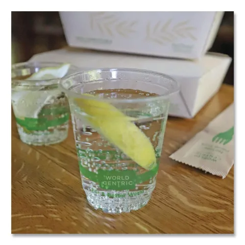 Vista 6 de World Centric CP-CS-9Q - Vasos Ingeo 100 % compostables