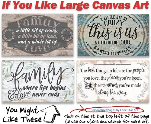 Vista 8 de If You Think Our Hands Are Full - Inspirational Home and Office Wall Art Decor, Farmhouse Family Living Room House Quote, Aesthetic Housewarming