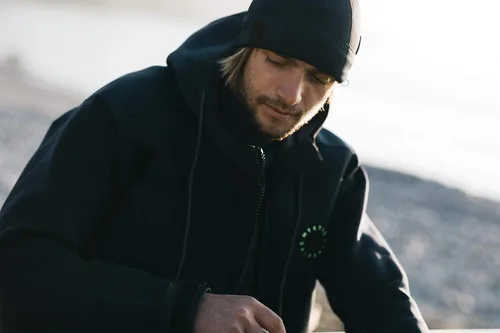Vista 6 de Mystic Watersports - Surf Kitesurf & Windsurf Ocean Neopreno Chaqueta - Navy Lime - Unisex
