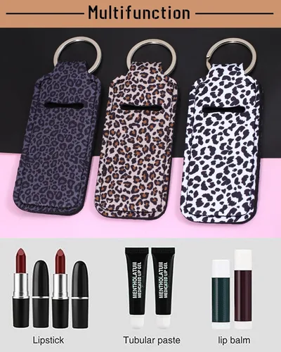 Vista 2 de COOKOOKY Chapstick - Llavero con clip para bálsamo labial