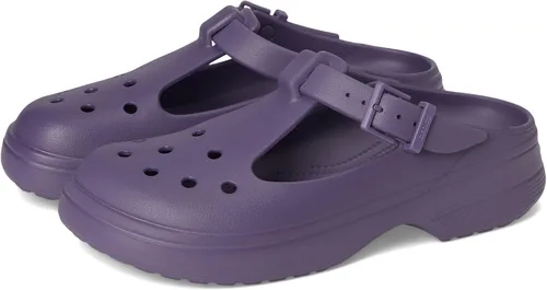 Vista 8 de Crocs Zuecos clásicos Mary Jane para mujer Negro