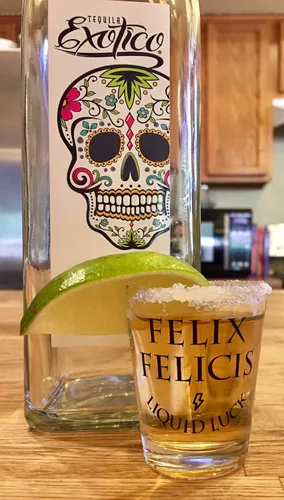 Vista 4 de Felix Felicis - Vaso de chupito líquido inspirado en Harry Potter, regalos para adultos, vasos de chupito geniales para hombres y mujeres, 1.75 onzas