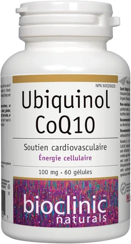 Vista 4 de Bioclinic Naturals Cápsulas blandas de ubiquinol, 60