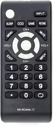 Vista 3 de NS-RC4NA-17 Control remoto de repuesto -ALLIMITY- apto para Insignia LCD TV NSRC4NA17 NS-32D311MX17 NS-24D310NA17 NS-32D311NA17 NS-50D510MX17