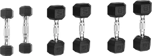 Vista 4 de CAP Barbell Coated Hex Dumbbell Set