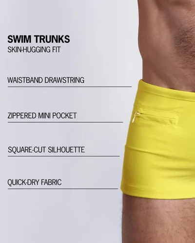 Vista 24 de Bang Men's Swimwear - Swim Trunk - Square Cut Bathing Suit for Men