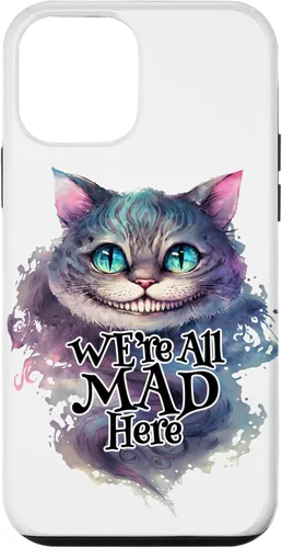 Vista 16 de Cheshire cat We're All MAD Here Alicia in Wonderland - Carcasa para iPhone 17