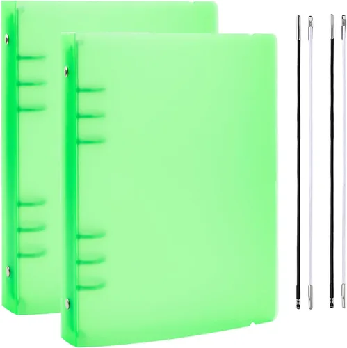 Vista 12 de BAOFALI 10PCS A5 Size Dividers for 6 Ring Binder,with Reinforced Edge and 10 Tabs,Paper Index Divider Category Page Tab Indexing Cards Die and Stamp