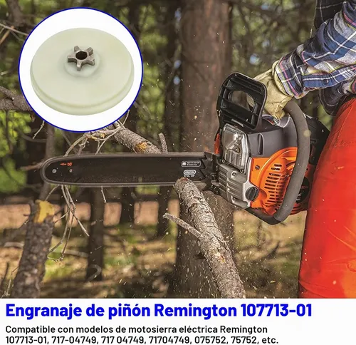 Vista 3 de 107713-01 piñón para motosierra eléctrica Remington (1)
