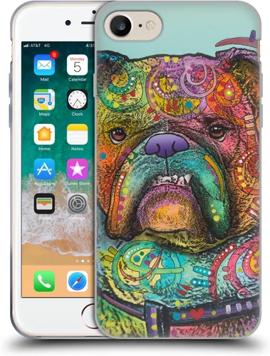 Vista 378 de Oficial Dean Russo perros 3 suave funda de Gel para Apple Iphone 7 Plus/8 Plus, Amy