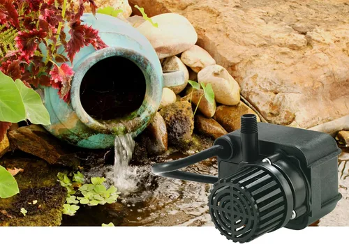 Vista 4 de Little Giant PE-1F-PW Bomba sumergible de fuente de accionamiento directo de 115 voltios, 1125 HP, 170 GPH con cable de 15 pies, color negro, 566608