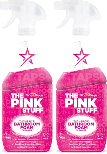 Vista 11 de Stardrops - The Pink Stuff - Paquete de 2 limpiadores de espuma de baño The Miracle de 25.4 fl oz
