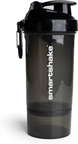Vista 9 de Smartshake O2GO ONE - Botella mezcladora de proteínas de plástico de 27.1 fl oz, 27 onzas, tapa de rosca a prueba de fugas, sin BPA, unisex
