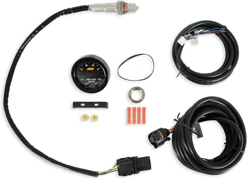Vista 2 de AEM 30-0300 Sensor AFR con manómetro de control UEGO Serie X de banda ancha