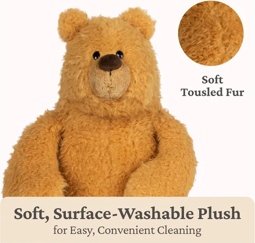 Vista 6 de GUND Growler - Oso de peluche clásico de oso marrón, 11 pulgadas