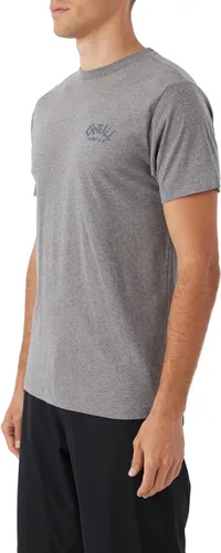 Vista 3 de O'NEILL Camiseta de personaje tropical para hombre, cómodas camisetas gráficas para hombre, camisa de manga corta serigrafiada