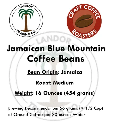 Vista 3 de Café Jamaicano Blue Mountain - 1 libra - Tostado medio