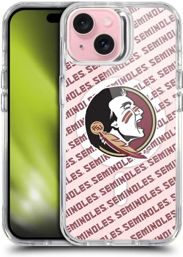 Vista 283 de Oficial Universidad Estatal de Florida FSU Soft Gel Case para iPhone de Apple 7 Plus/iPhone 8 Plus, Banner