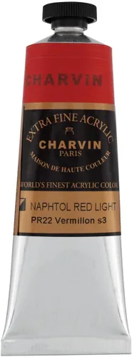 Vista 177 de Charvin Pintura acrílica profesional extrafina – verde absenta, tubo de 2.1 fl oz, pigmentos de triple fresado, resistente a la luz, pinturas