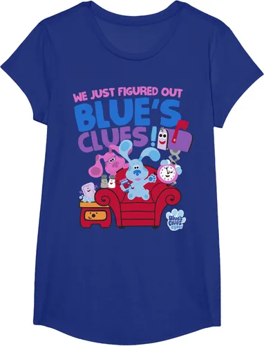Vista 21 de Blue's Clues & You Group Shot Just Figured Out Blue's Clues Camiseta Negro