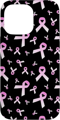 Vista 21 de Pink Ribbon Pattern Mestastatic Breast Cancer Awareness Case for iPhone 17