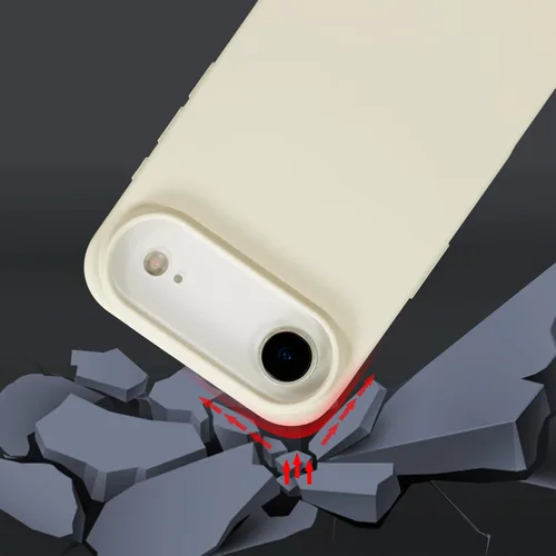 Vista 6 de ZTOFERA Funda para iPhone Air con correa, funda cruzada para teléfono con cordón ajustable para el cuello en los hombros, silicona suave a prueba