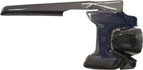 Vista 3 de Guardabarros trasero de fibra de carbono compatible con Yamaha MT-07 2021-2024 / YZF R7 2022-2024