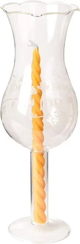 Vista 5 de Ner Mitzvah Juego de velas Chuppah para ceremonia de boda con velas, 2 unidades, juego de velas Chupah