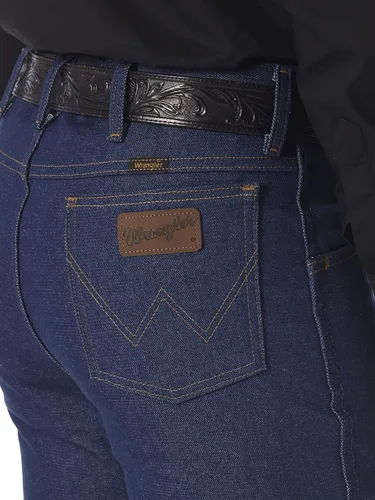 Vista 5 de Wrangler Jeans de corte vaquero para hombre, corte ajustado, corte de bota tradicional