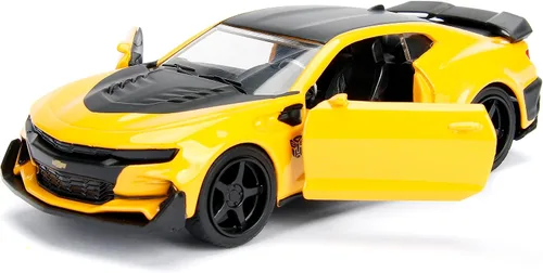 Vista 5 de JADA 1:32 Metals Transformers - Bumblebee 2016 Chevrolet Camaro Diecast Model Car