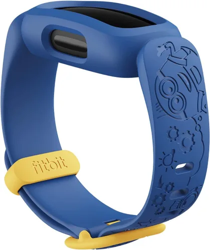 Vista 4 de Fitbit Ace 3, Minions Band, azul despreciable, talla única