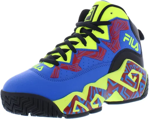 Vista 9 de FILA Hombres Grant Hill 2 Zapatos 008 Negro/Sunny Lime/Castlerock