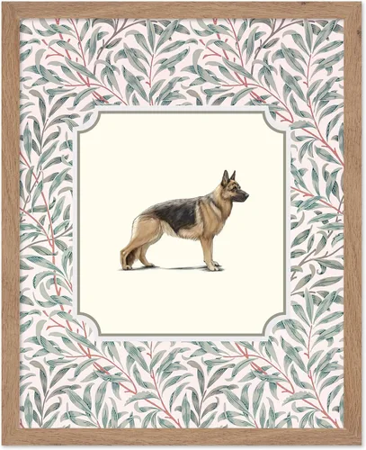 Vista 46 de Poster Master Póster Vintage de Cocker Spaniel Inglés - Impronta Retro de Perro - Arte Floral - Arte de Cachorros - Arte para Amantes de Animales