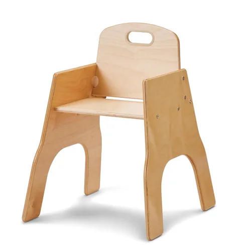 Vista 8 de Jonti-Craft Silla apilable 6800TK, RTA, 5 pulgadas de altura