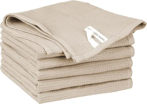 Vista 8 de uxcell Toallas de algodón absorbente y reutilizable para platos de cocina Multicolor