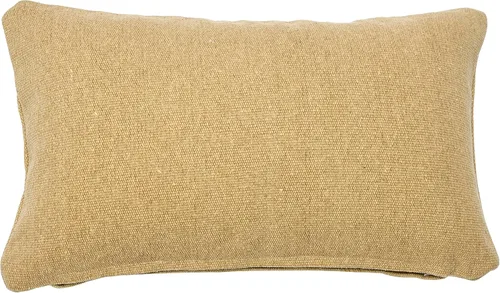 Vista 12 de Funda de almohada cuadrada de lona de 20 pulgadas con borlas Beige
