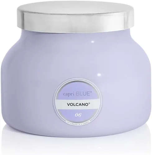 Vista 38 de Capri Blue Volcano Velas perfumadas – Velas en tarro de cristal de lujo para el hogar perfumadas con frutas tropicales y cítricos azucarados, mezcla
