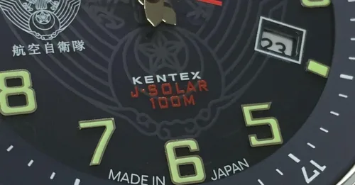 Vista 2 de Kentex JSDF ESTÁNDAR Solar Air Autodefensa Force Modelo Hombre Azul Daal Reloj S715M-02, Azul