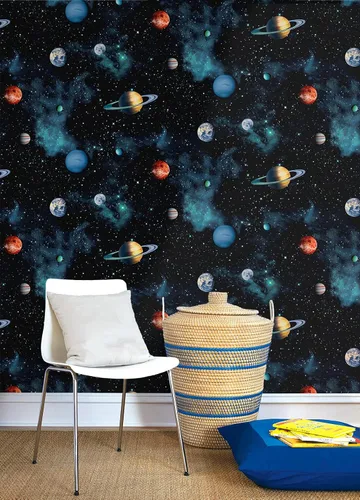 Vista 5 de NextWall Cosmos Space - Papel tapiz autoadhesivo